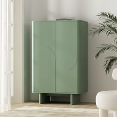 Ella Accent Cabinet in Sage Green - Ornate Home