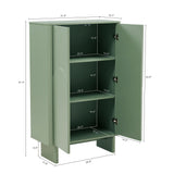 Ella Accent Cabinet in Sage Green - Ornate Home