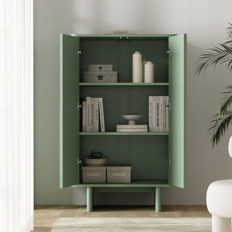 Ella Accent Cabinet in Sage Green - Ornate Home