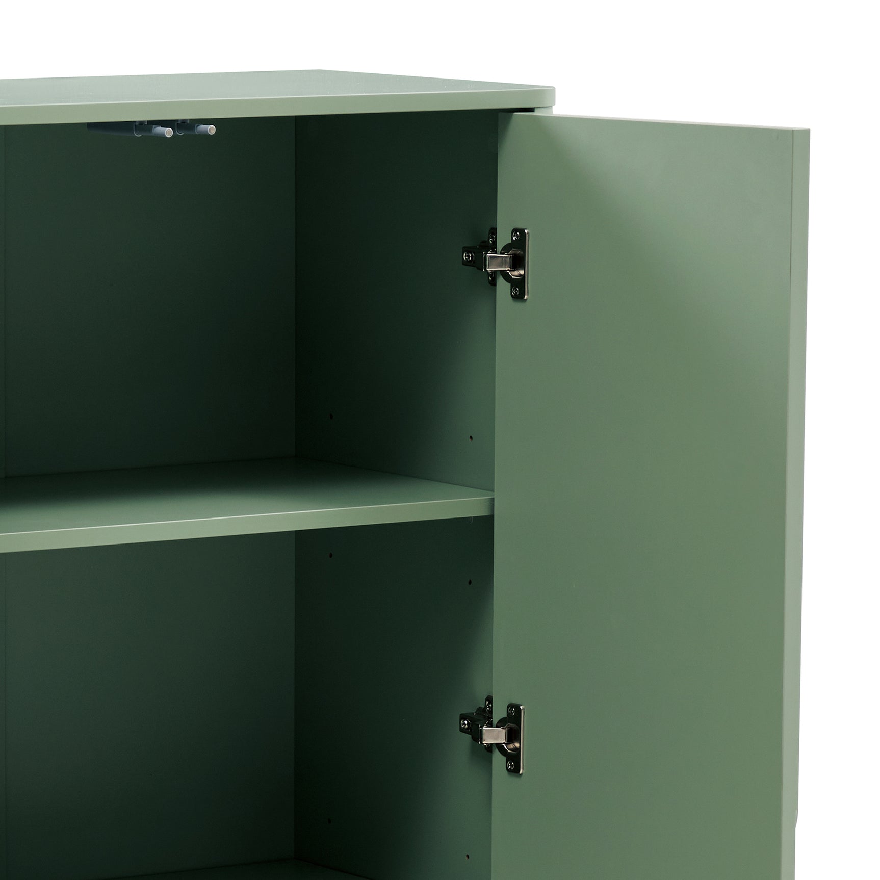 Ella Accent Cabinet in Sage Green - Ornate Home