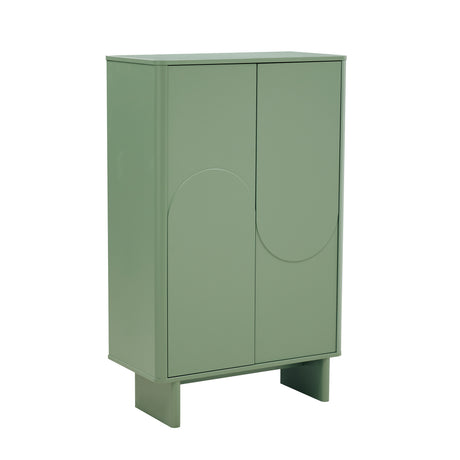 Ella Accent Cabinet in Sage Green - Ornate Home