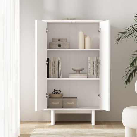 Ella Accent Cabinet in White - Ornate Home