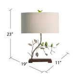 Ella Beige/Brown Table Lamp - Ornate Home