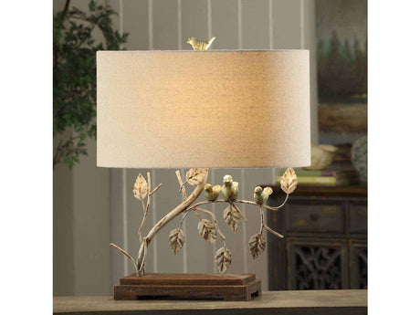Ella Beige/Brown Table Lamp - Ornate Home