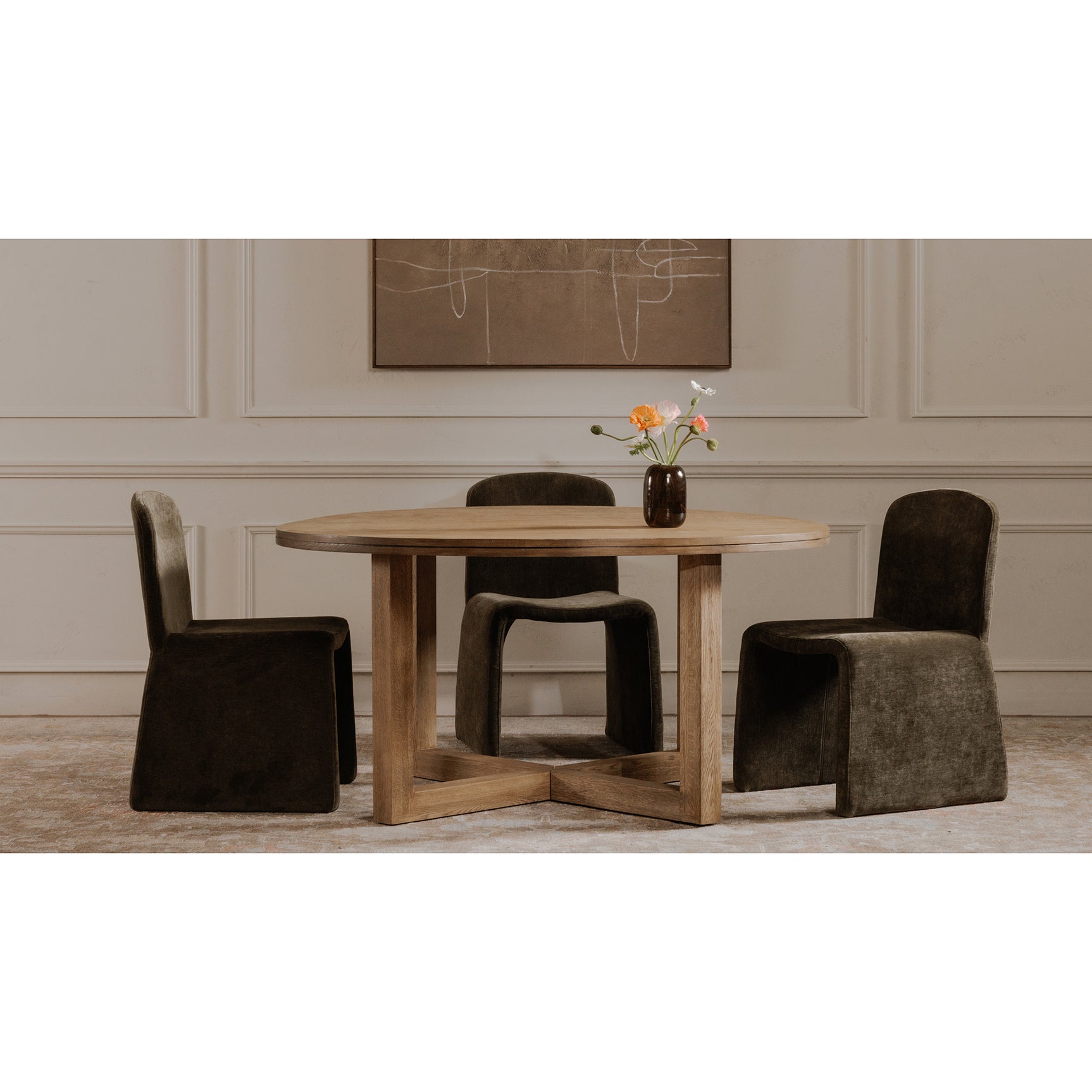 Ella Cedar Green Dining Chair - Ornate Home