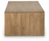 Ella Grove Rich Brown Coffee Table (Online Special Price) - Ornate Home