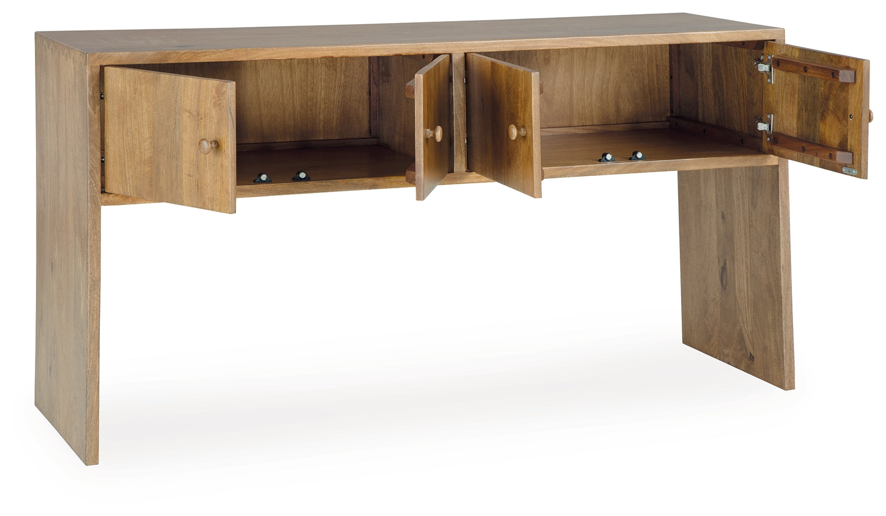 Ella Grove Rich Brown Console (Online Special Price) - Ornate Home
