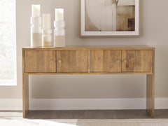 Ella Grove Rich Brown Console - Ornate Home
