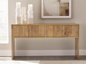Ella Grove Rich Brown Console - Ornate Home
