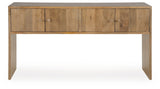 Ella Grove Rich Brown Console - Ornate Home
