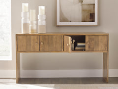 Ella Grove Rich Brown Console - Ornate Home