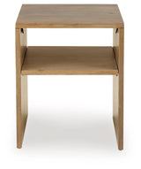 Ella Grove Rich Brown End Table (Online Special Price) - Ornate Home