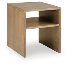 Ella Grove Rich Brown End Table - Ornate Home