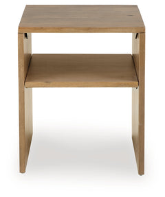 Ella Grove Rich Brown End Table - Ornate Home