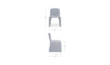 Ella Light Blue Dining Chair - Ornate Home