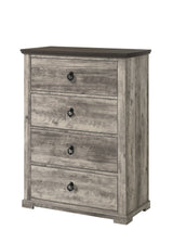 Ella-Mae Gray/Brown King Poster Bedroom Set - Ornate Home