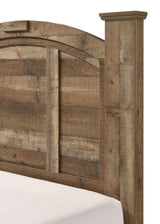 Ella-Mae Reclaimed Natural Queen Poster Bed - Ornate Home