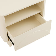 Ella Nightstand in Cream - Ornate Home