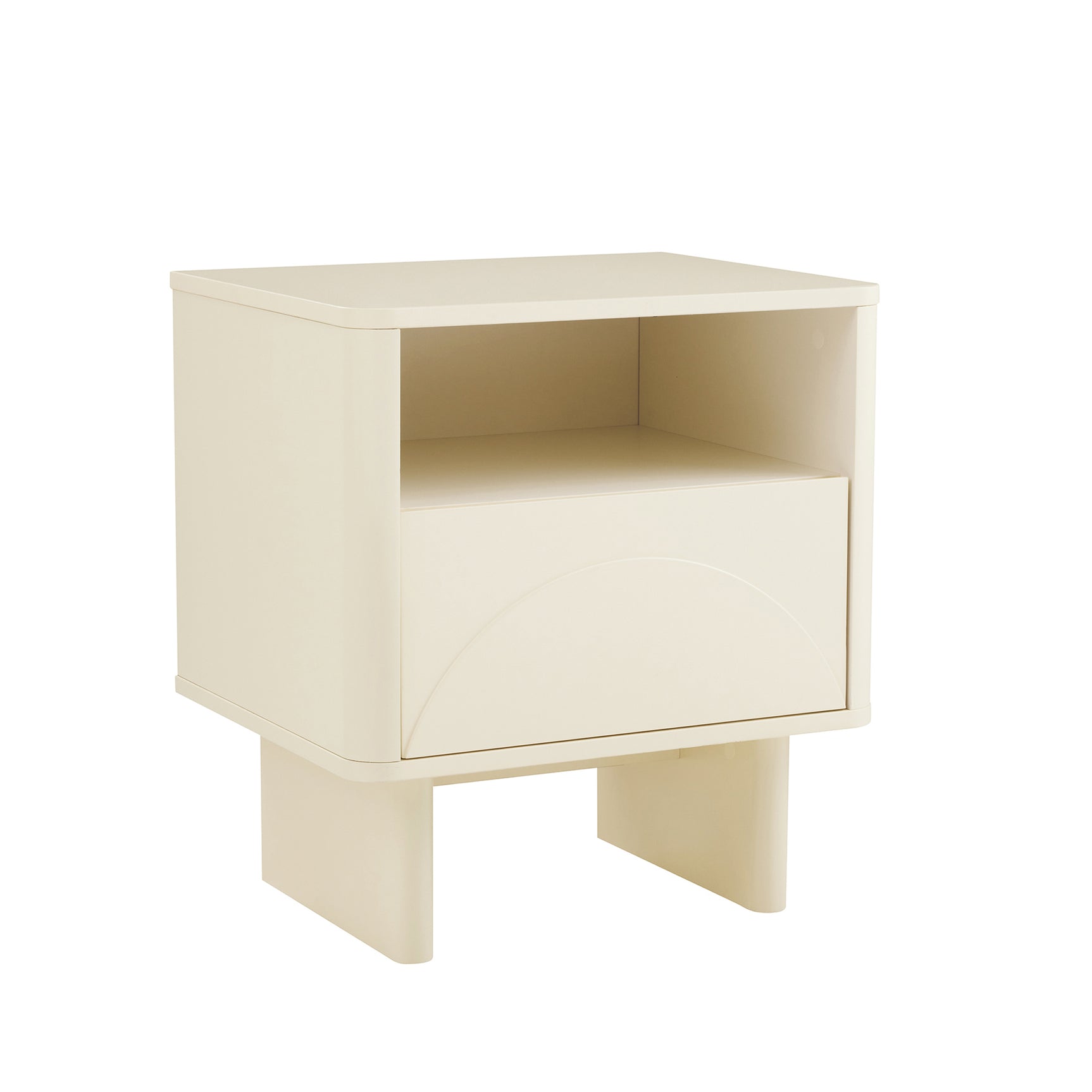 Ella Nightstand in Cream - Ornate Home