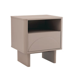 Ella Nightstand in Mocha (set of 2) - Ornate Home