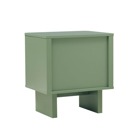 Ella Nightstand in Sage Green (set of 2) - Ornate Home
