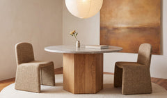 Ella Speckled Brown Dining Chair - Ornate Home