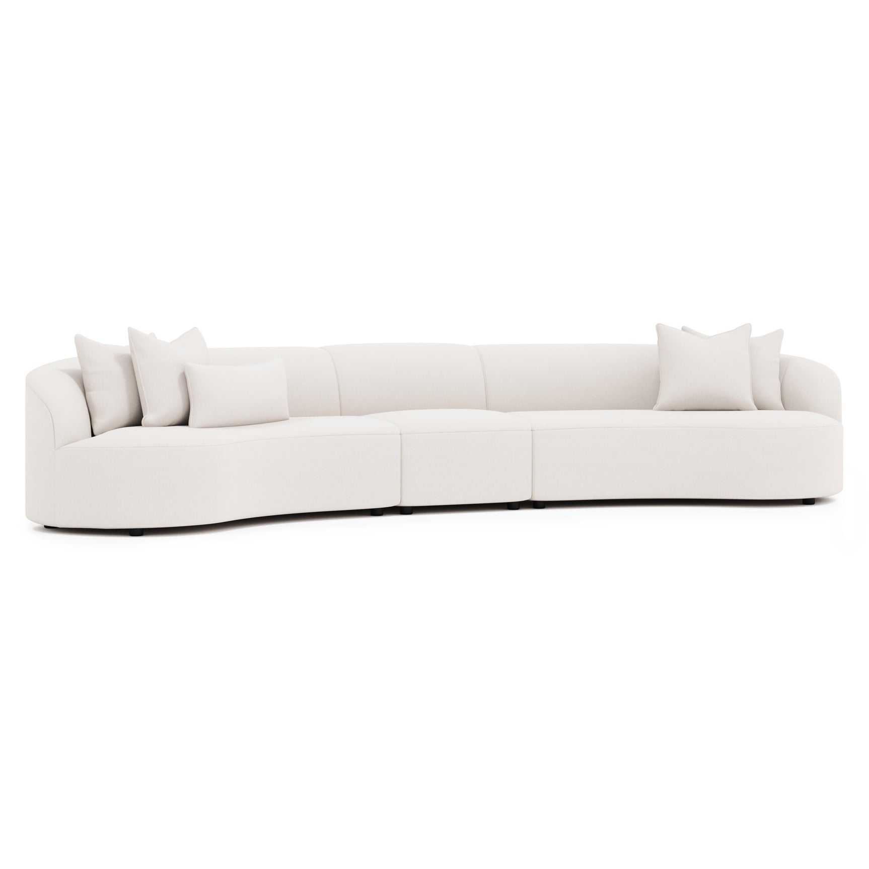 Elle Ivory Sectional - Ornate Home