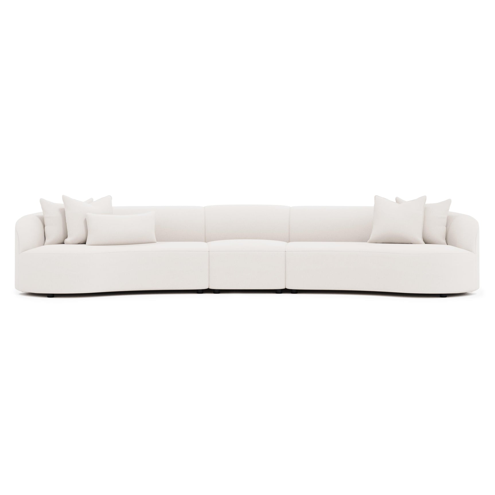Elle Ivory Sectional - Ornate Home