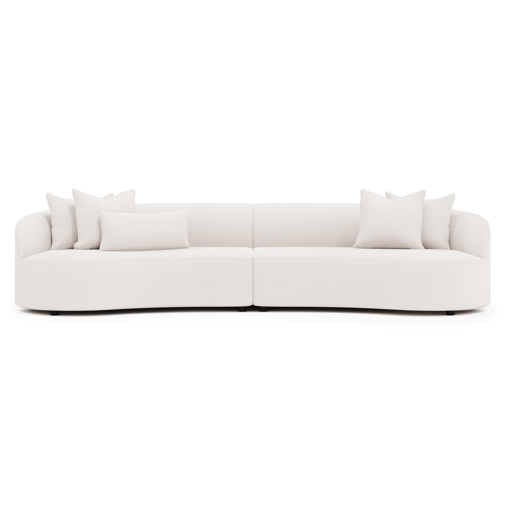 Elle Ivory Sectional - Ornate Home