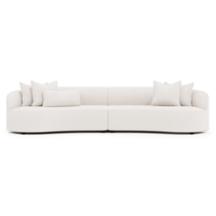 Elle Ivory Sectional - Ornate Home