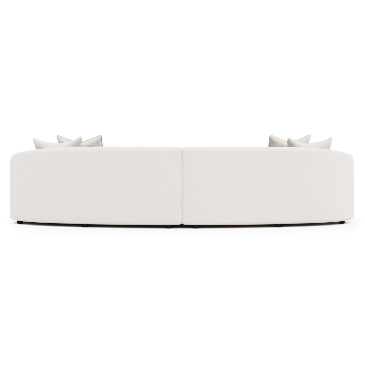 Elle Ivory Sectional - Ornate Home