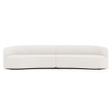 Elle Ivory Sectional - Ornate Home
