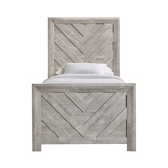 Ellen White Twin Bed - Ornate Home