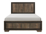 Ellendale Mahogany/Dark Ebony California King Bed - Ornate Home