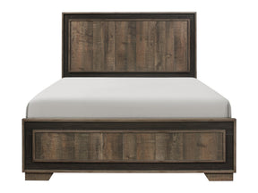 Ellendale Mahogany/Dark Ebony California King Bed - Ornate Home