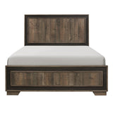 Ellendale Mahogany/Dark Ebony California King Bed - Ornate Home