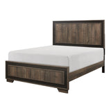 Ellendale Mahogany/Dark Ebony California King Bed - Ornate Home