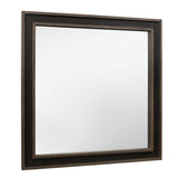 Ellendale Rustic Mahogany/Dark Ebony Mirror - Ornate Home