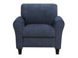 Ellery Blue Chair - Ornate Home
