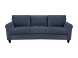 Ellery Blue Sofa - Ornate Home