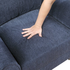 Ellery Blue Sofa - Ornate Home