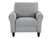 Ellery Dark Gray Chair - Ornate Home