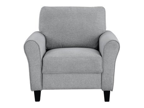 Ellery Dark Gray Chair - Ornate Home