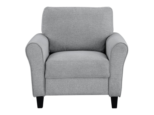 Ellery Dark Gray Chair - Ornate Home