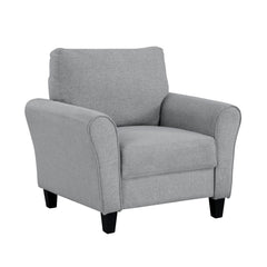 Ellery Dark Gray Chair - Ornate Home