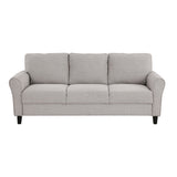 Ellery Dark Gray Sofa & Loveseat - Ornate Home
