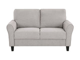 Ellery Sand Loveseat - Ornate Home