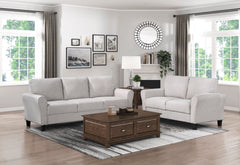 Ellery Sand Loveseat - Ornate Home