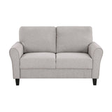 Ellery Sand Loveseat - Ornate Home