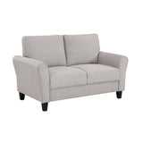 Ellery Sand Loveseat - Ornate Home